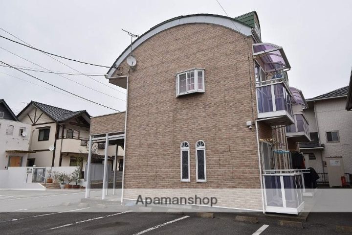 群馬県前橋市川原町2丁目の賃貸アパートの外観