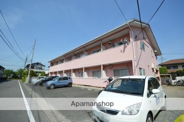 群馬県前橋市関根町2丁目の賃貸アパートの外観