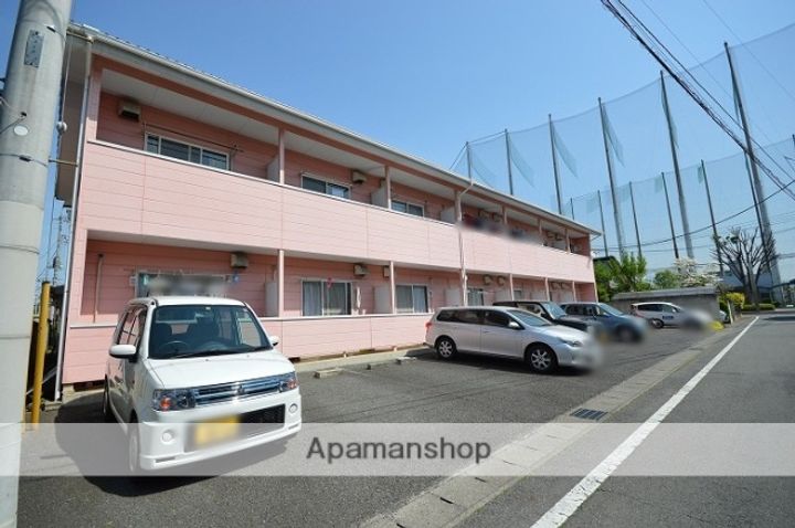 群馬県前橋市関根町2丁目の賃貸アパートの外観