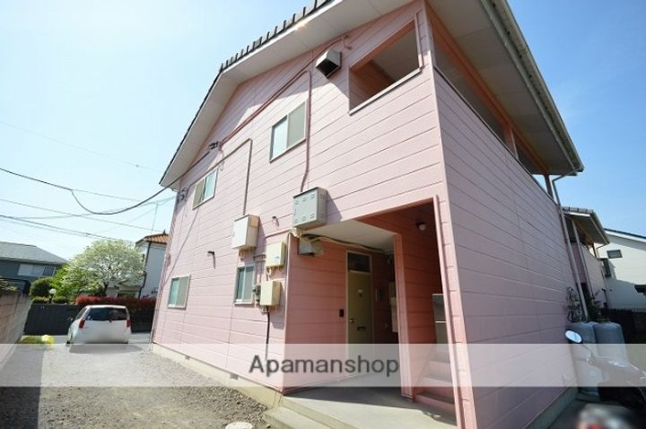 群馬県前橋市関根町2丁目の賃貸アパートの外観