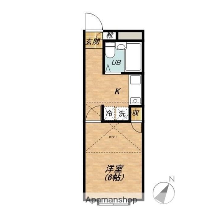 ベルピアドリーム時沢202の間取り