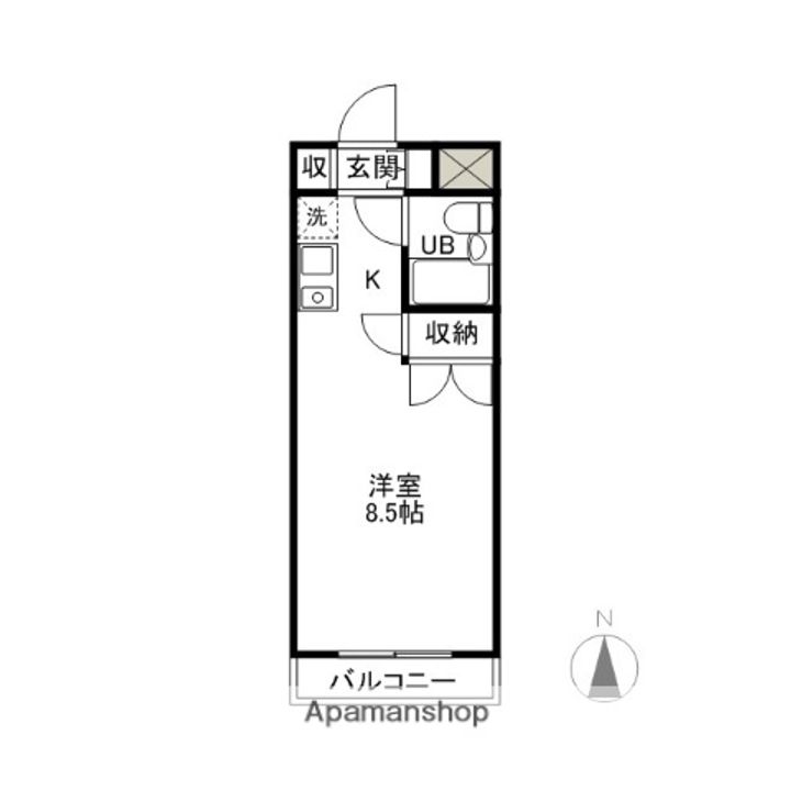 プティメゾン西片貝の間取り