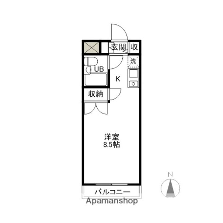 プティメゾン西片貝の間取り