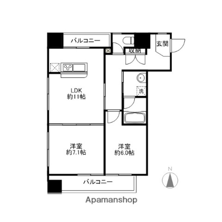 ピアビルの間取り