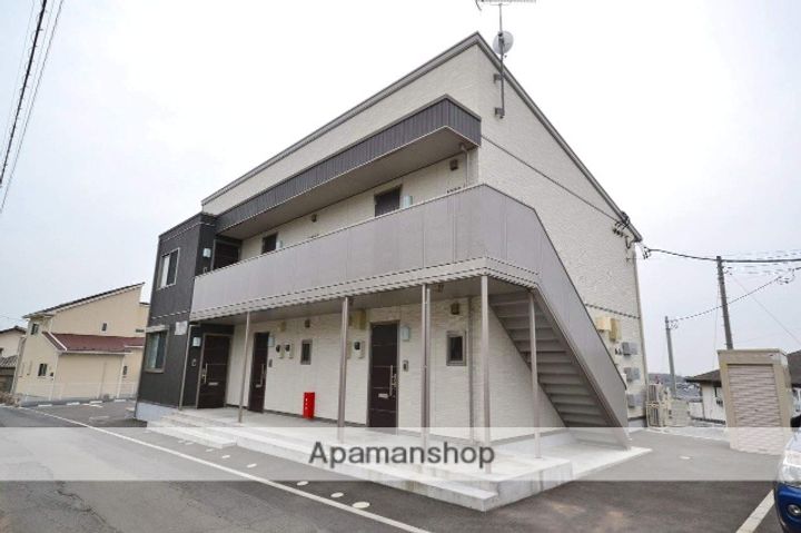 群馬県前橋市堀越町の賃貸アパートの外観
