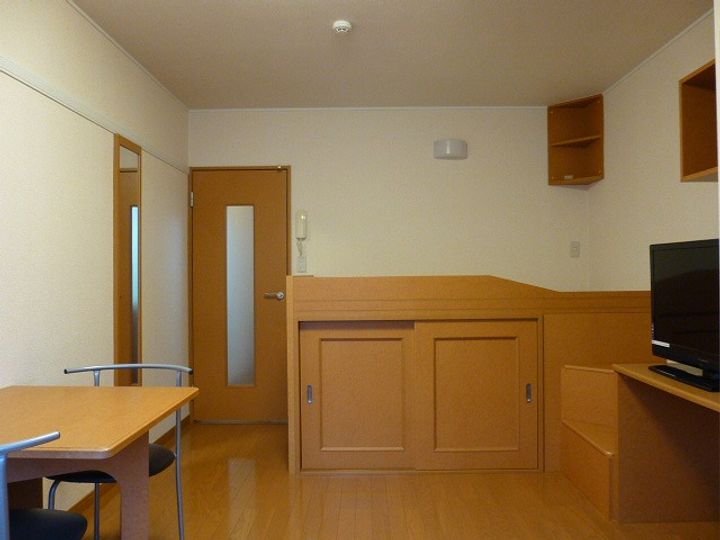 レオパレスヒルストンの居間