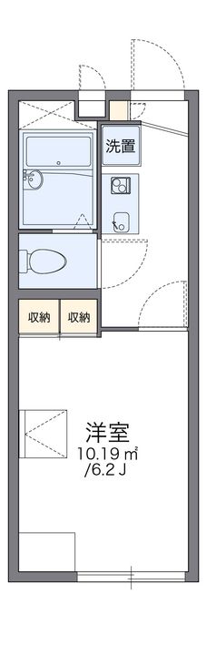 レオパレスコリーヌの間取り