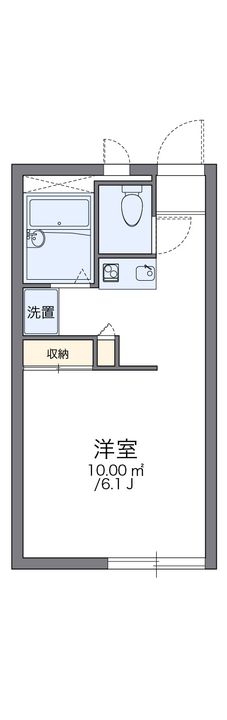 レオパレスたちばなの間取り