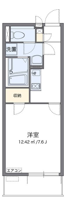 レオネクストMAYの間取り