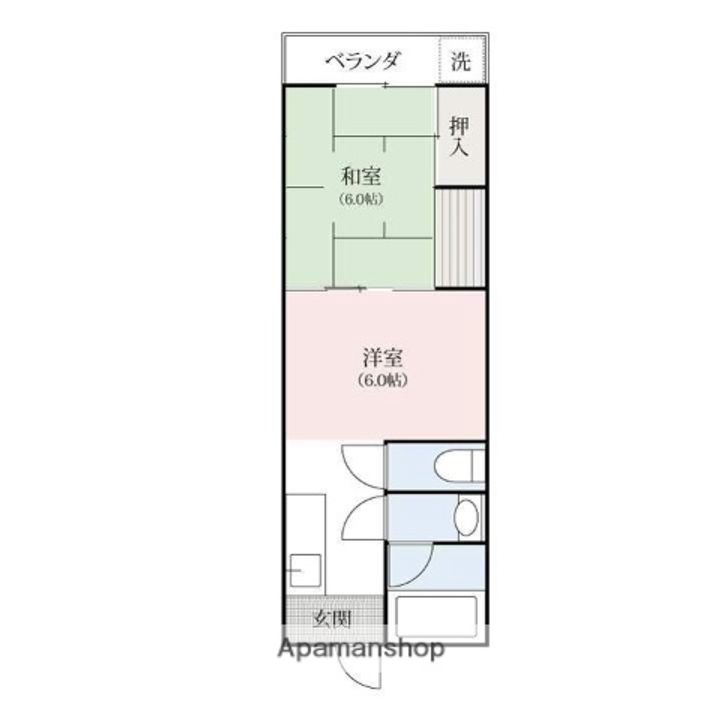 グリーンアップルの間取り