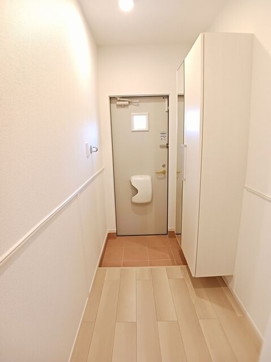 グランウッドAの玄関