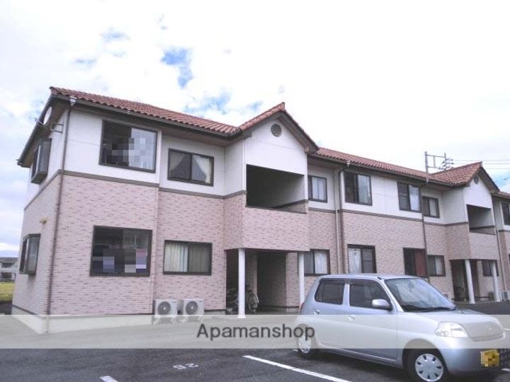 群馬県前橋市青柳町の賃貸アパートの外観