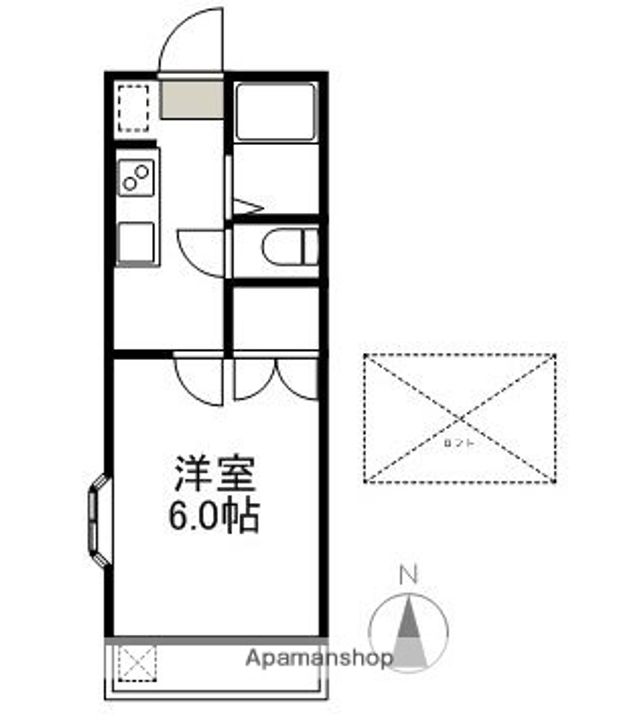 メゾンドグレイスの間取り