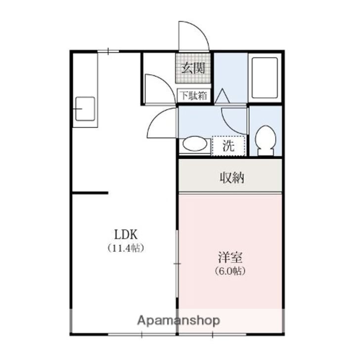 フレックスホーム藤生102の間取り