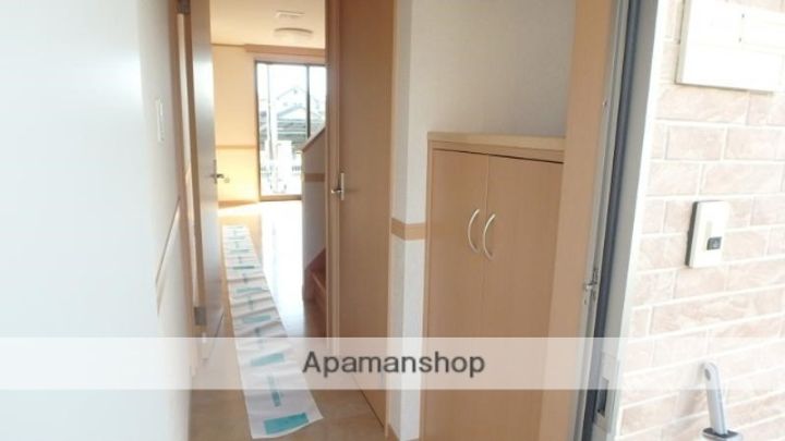 群馬県太田市藤阿久町の賃貸アパート102の玄関