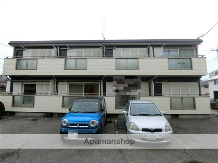 群馬県館林市千代田町の賃貸アパートの外観