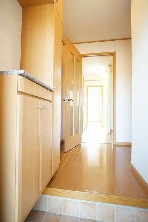 アザレアⅡの玄関