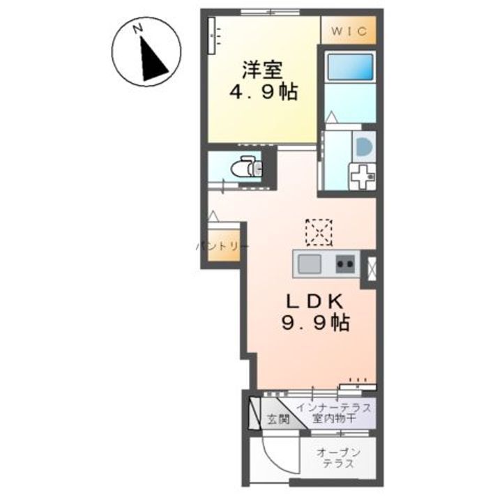 ユーパークウーノの間取り