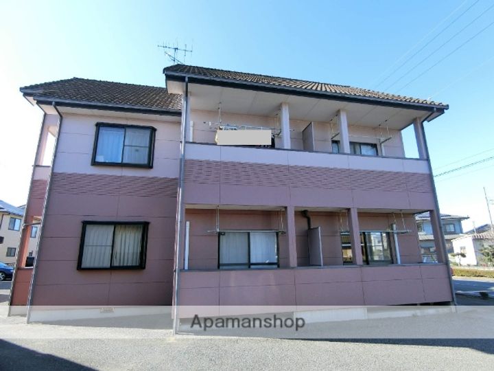 群馬県邑楽郡大泉町仙石1丁目の賃貸アパートの外観