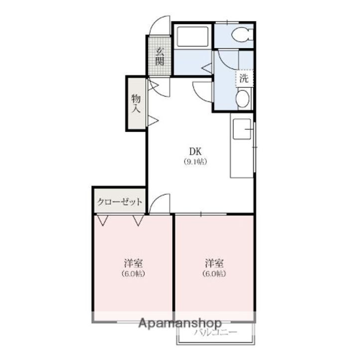メイプルエステートの間取り