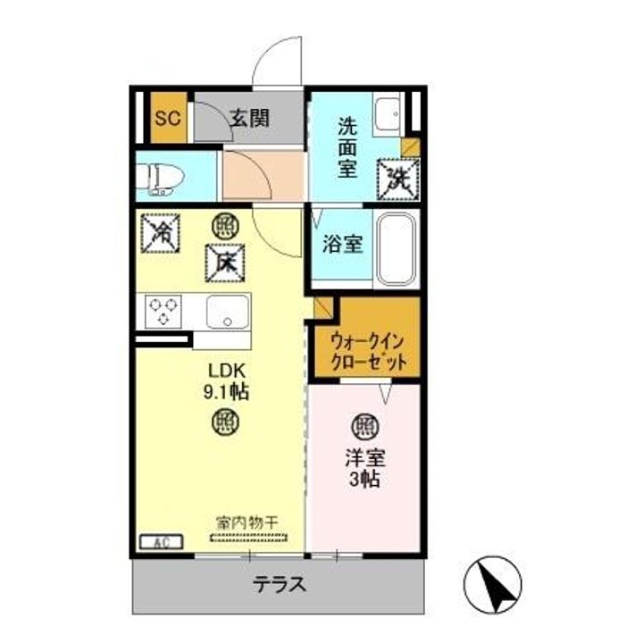 TT ANNEXの間取り