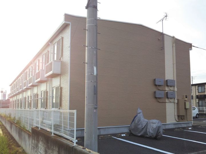 レオパレスカームⅡの外観