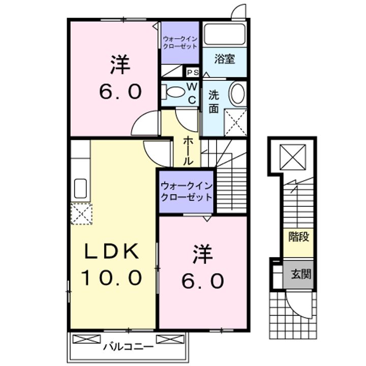 和(NAGOMI)Bの間取り