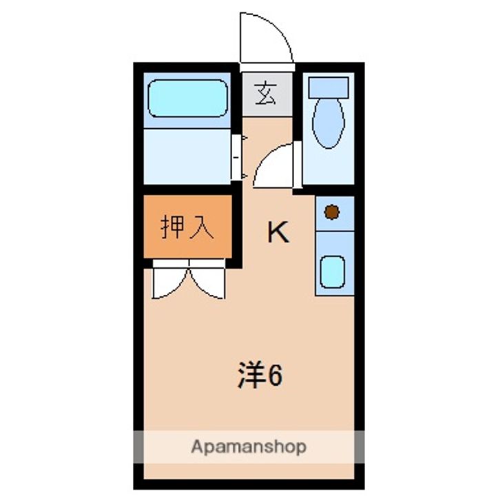 ドーム21三吉103の間取り
