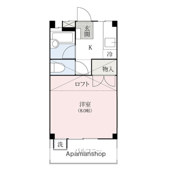 ゴールドハイムⅡの間取り