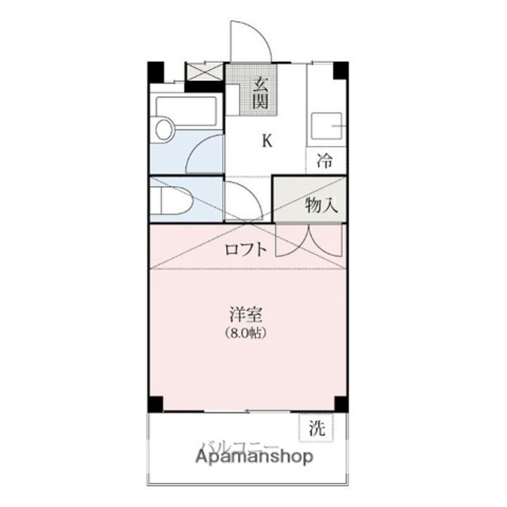 ゴールドハイムⅡの間取り