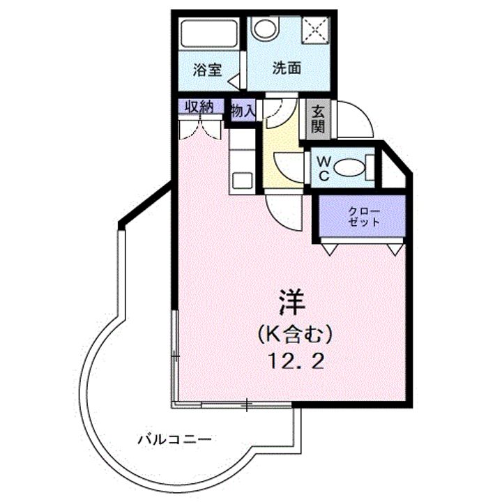 ララ・クレスト境野の間取り