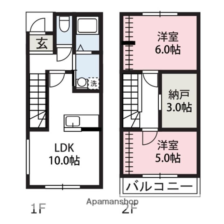 カーサ・ソラーナB-4の間取り