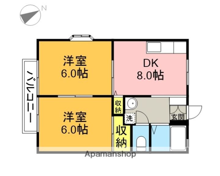 パークサイド緑丘の間取り