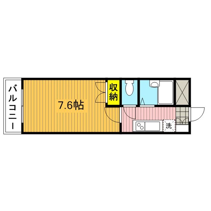 アンプルール フェール グランデールの間取り