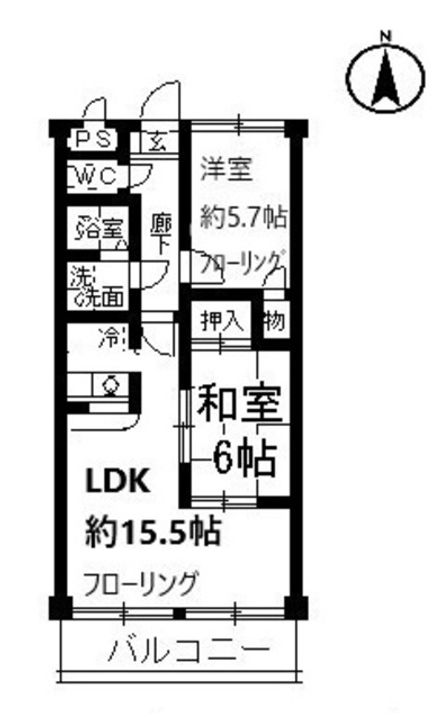サンプレミール浦和の間取り