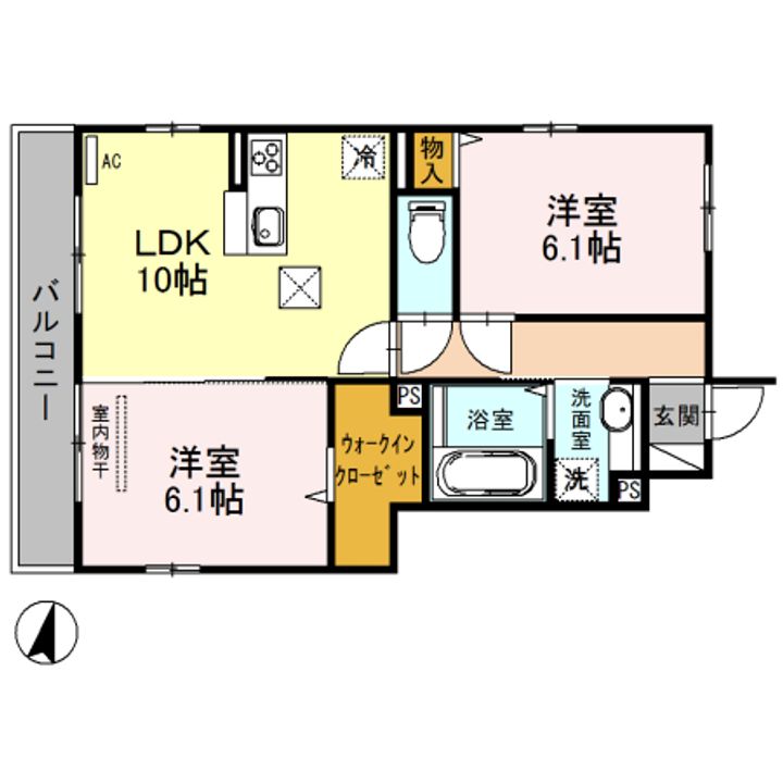 ルミエールの間取り