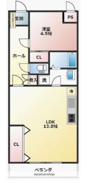 サンライト南浦和2番館の間取り