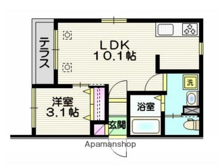 ファウスト202の間取り