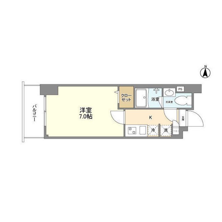 アルファコート蕨2の間取り