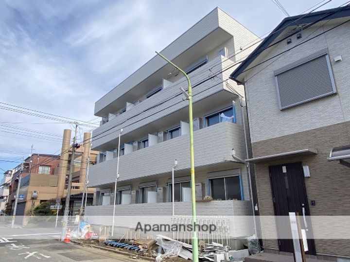 RAFFINE芝中田の外観