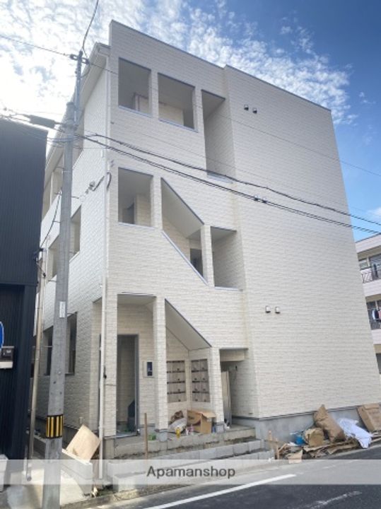 RAFFINE芝中田の外観