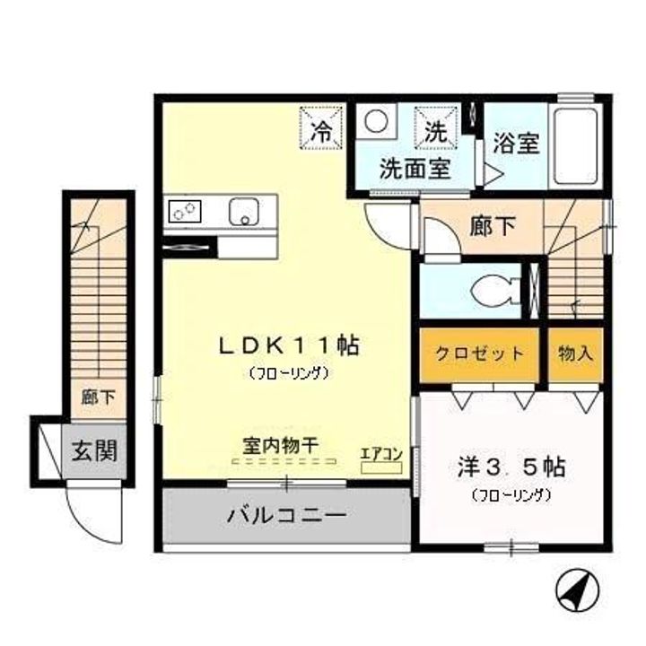 プラセールの間取り