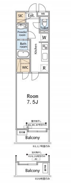 リブリ・蕨の間取り