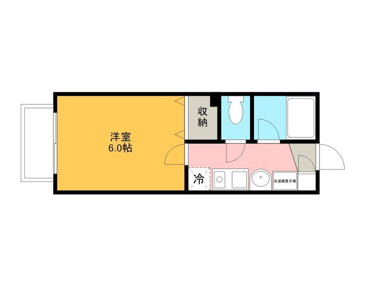 オレンジコート101の間取り