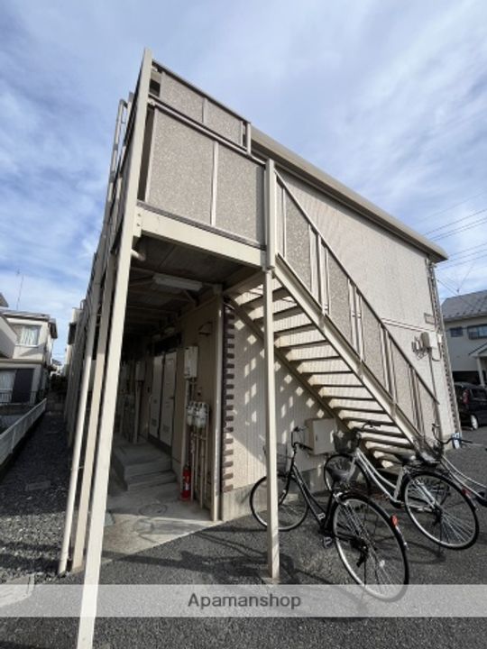 埼玉県さいたま市見沼区東大宮7丁目の賃貸アパートの外観