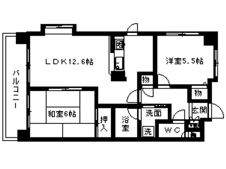 ディアプレイスの間取り