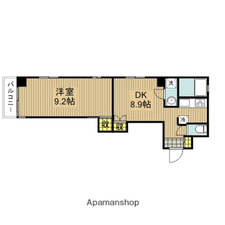 ナチュレ川口401の間取り