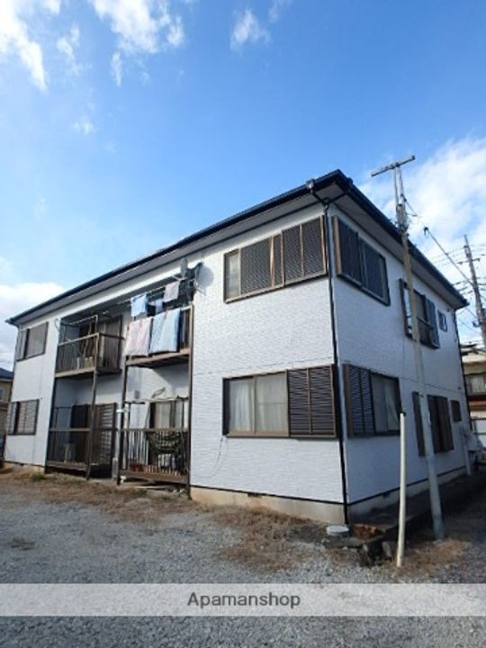 コーポラスアカイA棟の外観