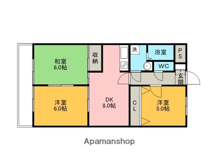 イーストビレッジの間取り