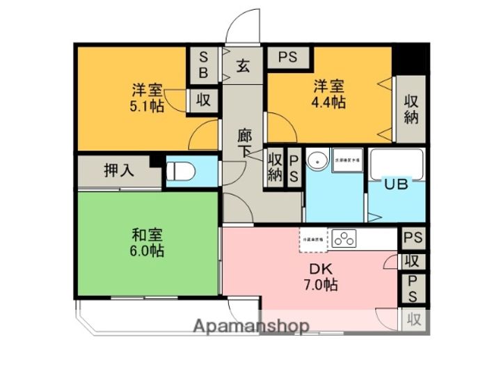 グランシエロ川口本町の間取り